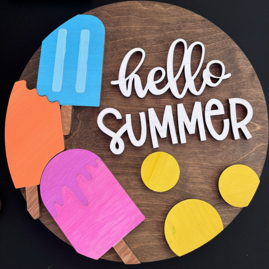 Hello summer popsicles