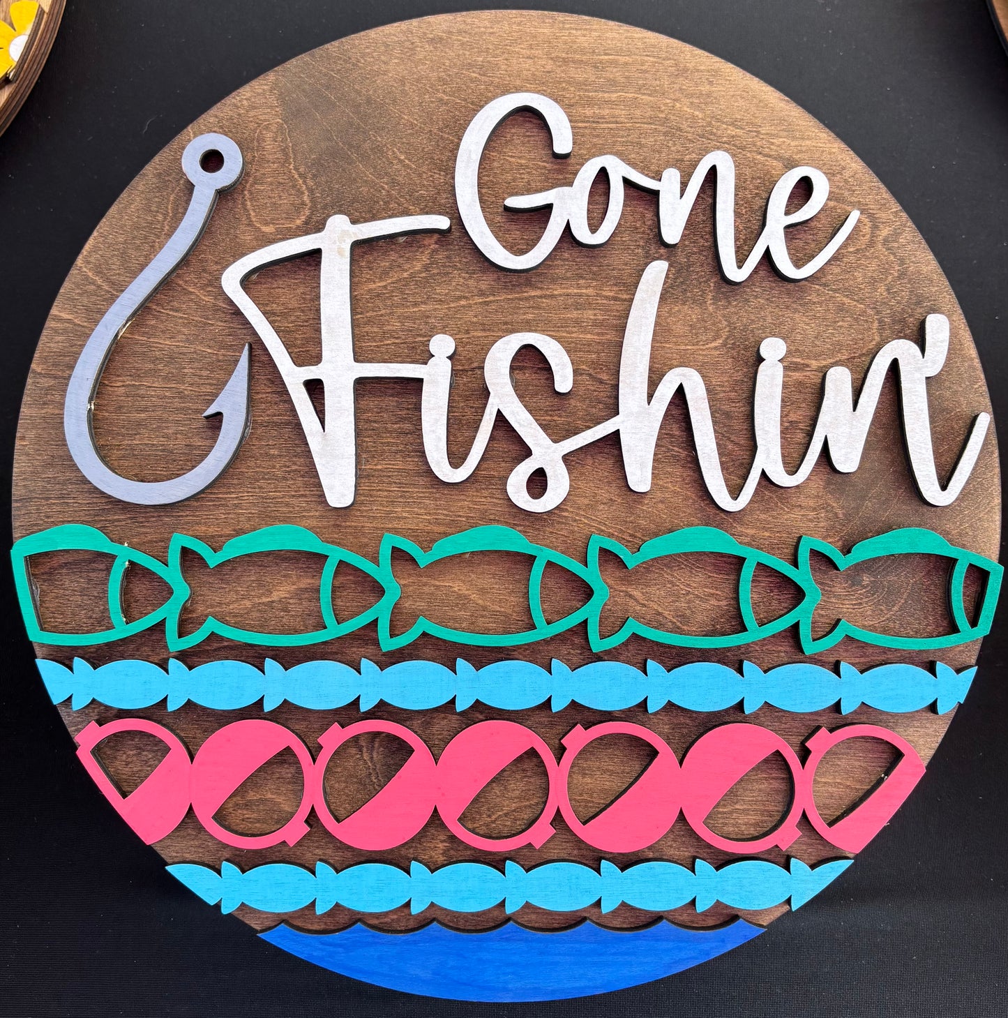 Gone fishin
