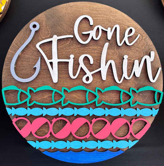Gone fishin