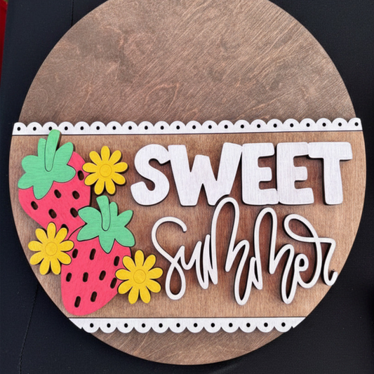 Sweet summer strawberry