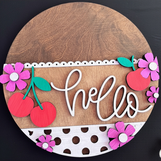 Hello Cherry floral