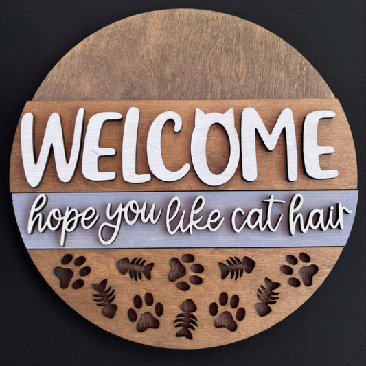Welcome cat hair
