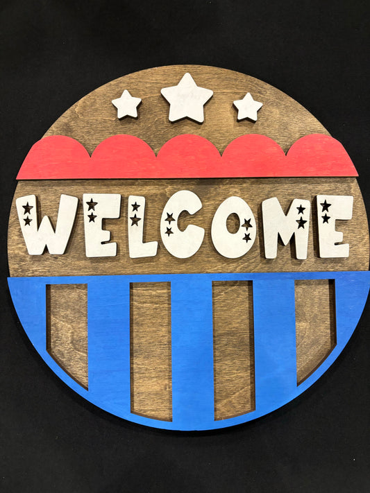 Patriotic Welcome